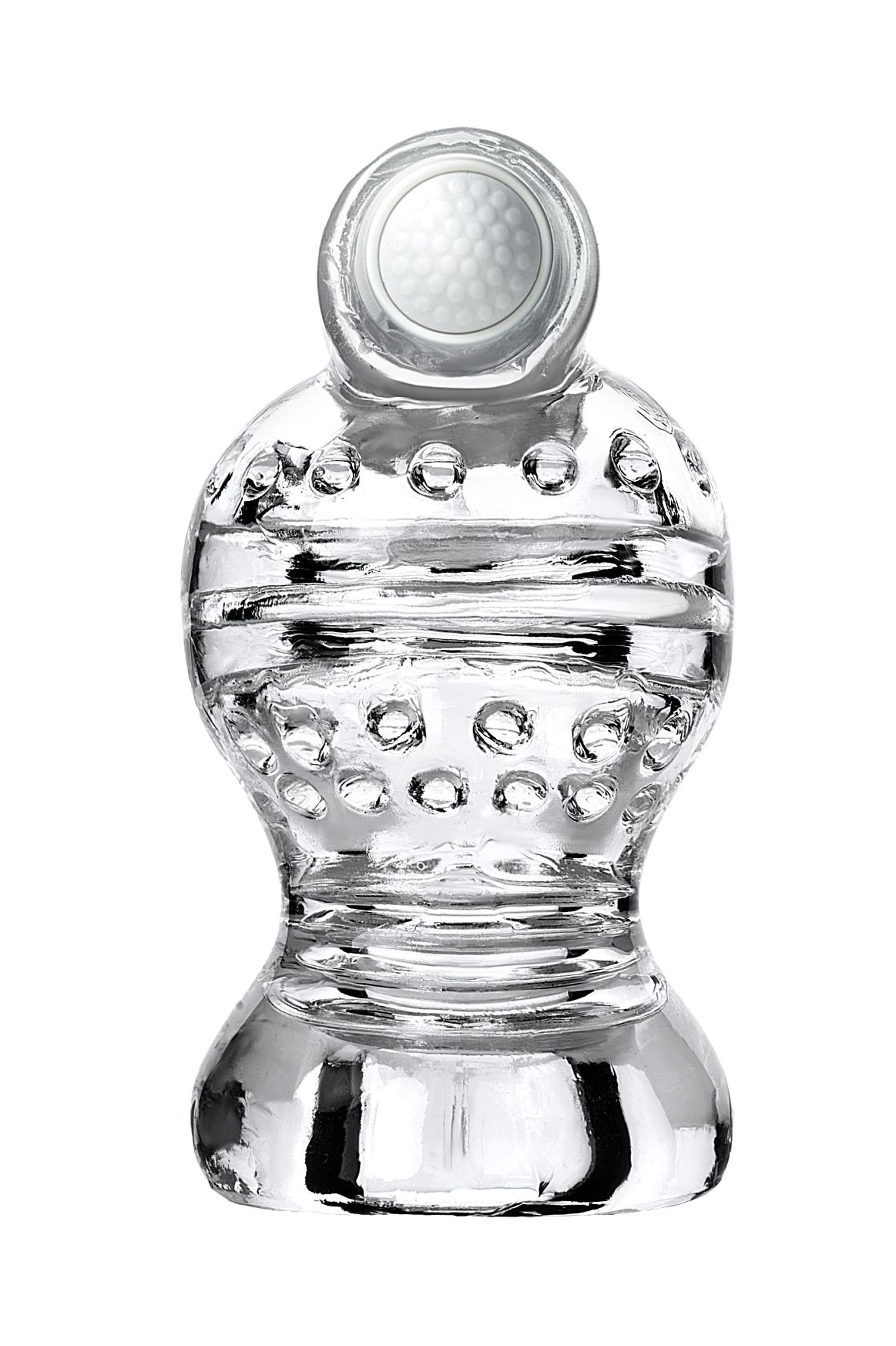 мастурбатор нереалистичный lingam by toyfa  shakti, tpe, прозрачный, 9 см в Симферополе