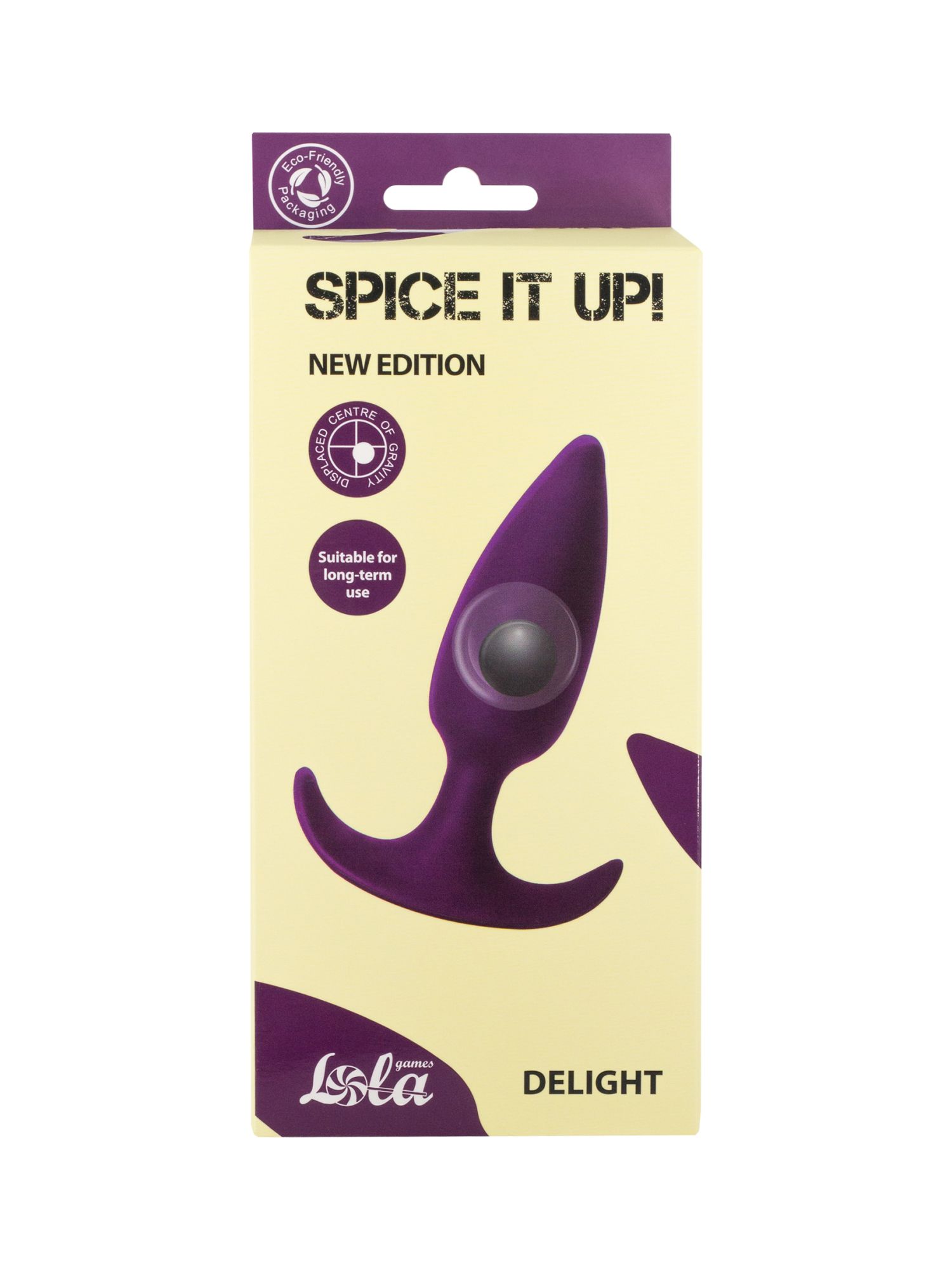 пробка со смещенным центром тяжести spice it up delight ultraviolet 8010-04lola в Симферополе