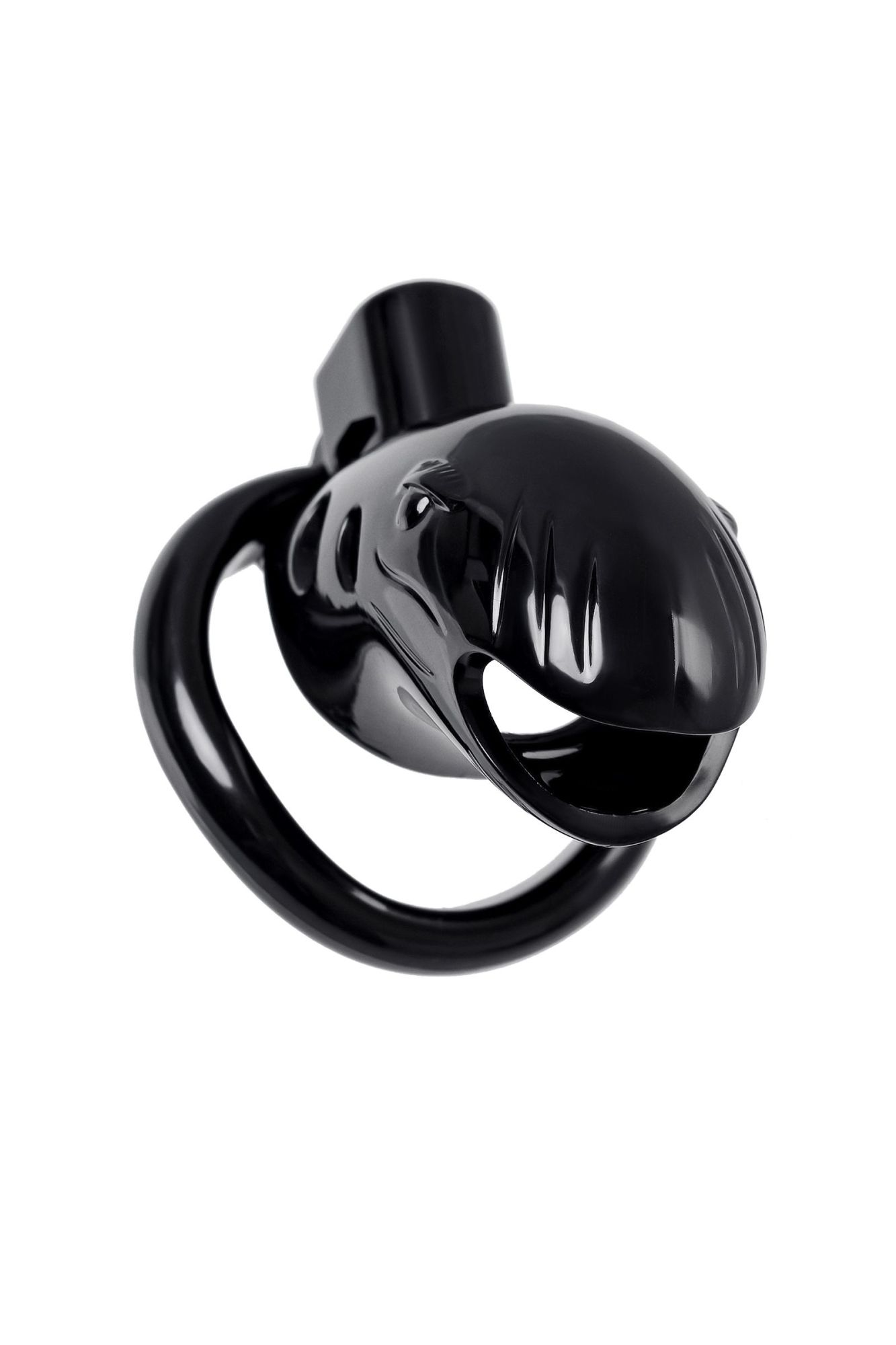 пояс верности мужской black&red by toyfa, abs пластик, черный, 10 см в Симферополе