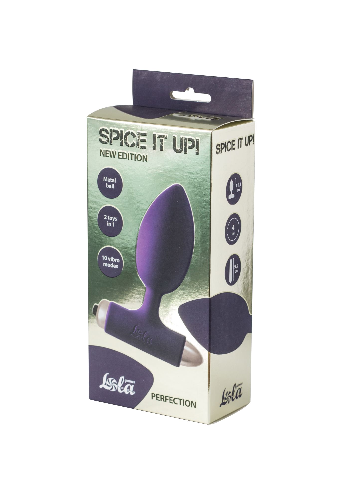 анальная пробка с вибрацией spice it up new edition perfection ultraviolet 8014-04lola в Симферополе