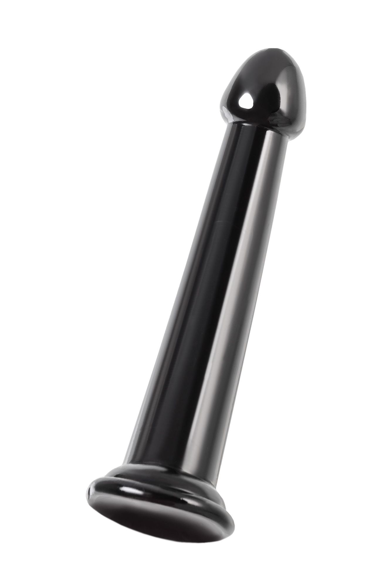 нереалистичный фаллоимитатор jelly dildo l toyfa basic, tpe, чёрный, 20 см в Симферополе