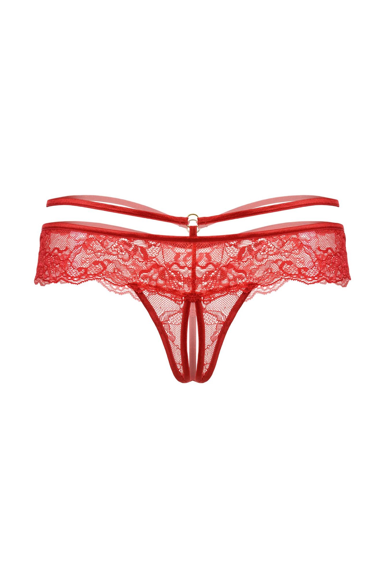 Эротическое стринги softline collection, красный, s/m в Симферополе