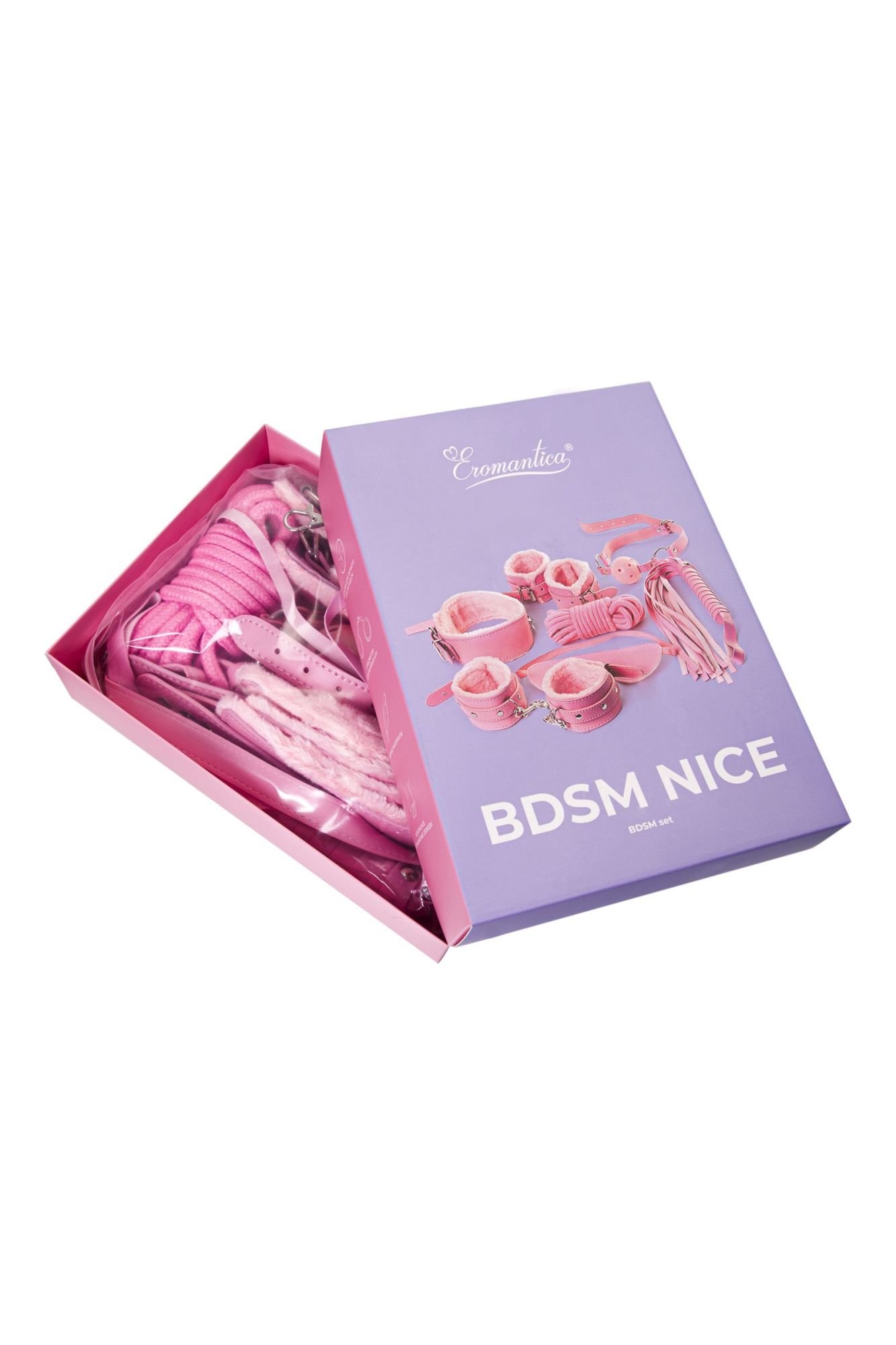 набор для ролевых игр eromantica bdsm nice, розовый в Симферополе