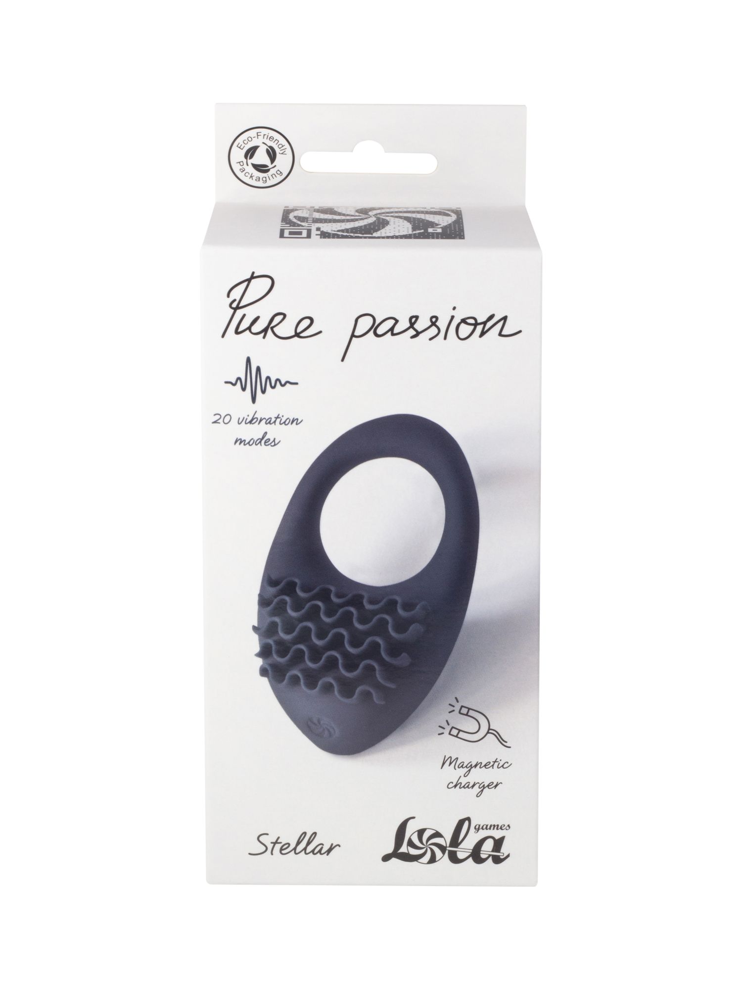 перезаряжаемое эрекционное виброкольцо pure passion stellar black 1501-01lola в Симферополе