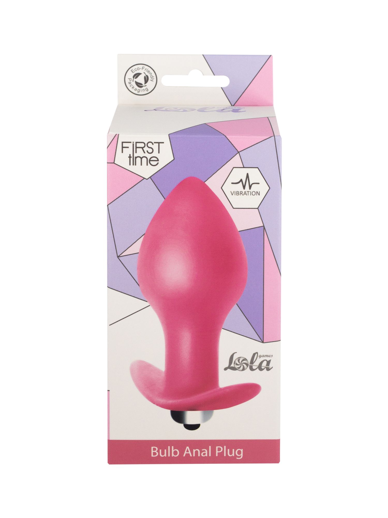 анальная пробка с вибрацией bulb anal plug pink (батарейки ааа) 5006-01lola в Симферополе