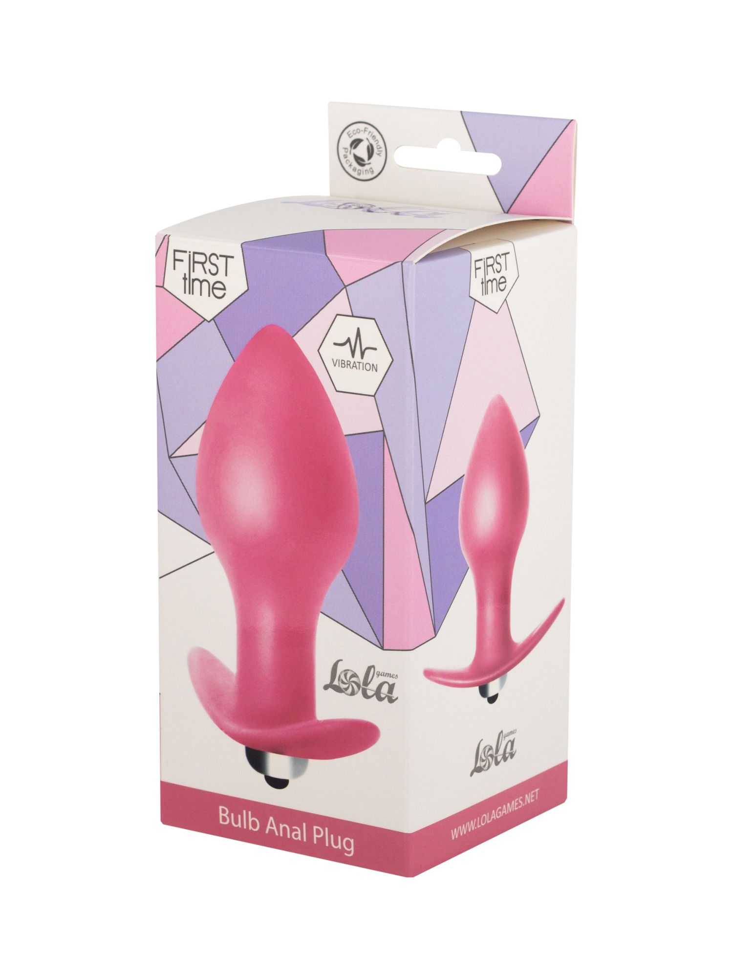 анальная пробка с вибрацией bulb anal plug pink (батарейки ааа) 5006-01lola в Симферополе