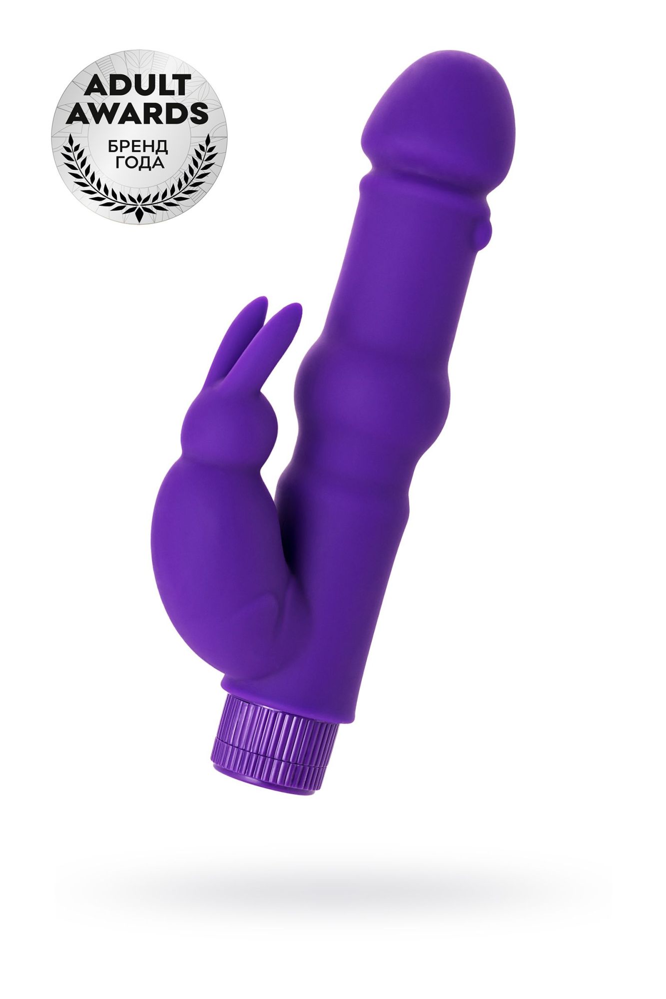 нереалистичный вибратор toyfa a-toys, силикон, фиолетовый, 18 см в Симферополе