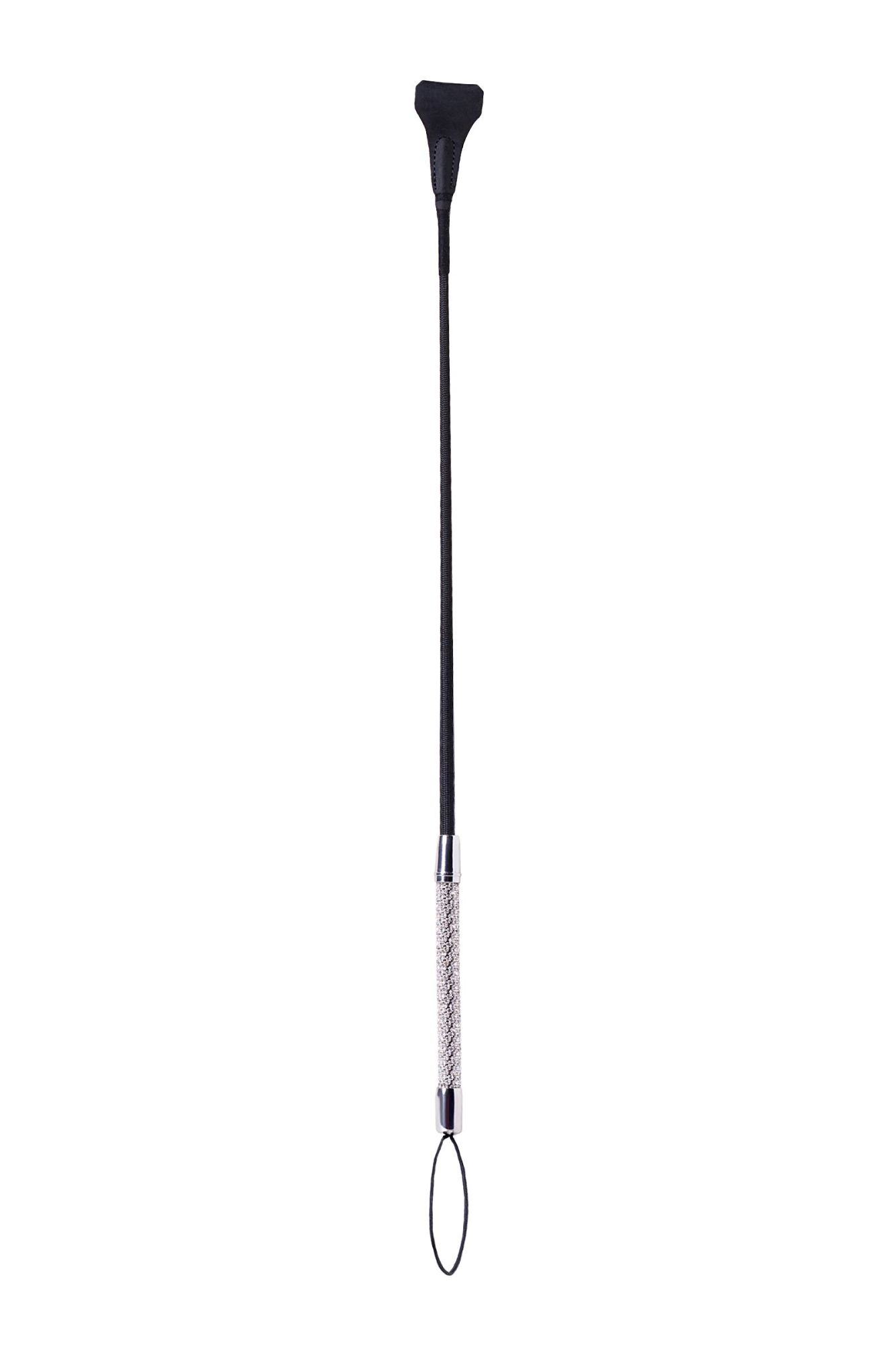 стек toyfa theatre кожаный, черный, 65 см в Симферополе