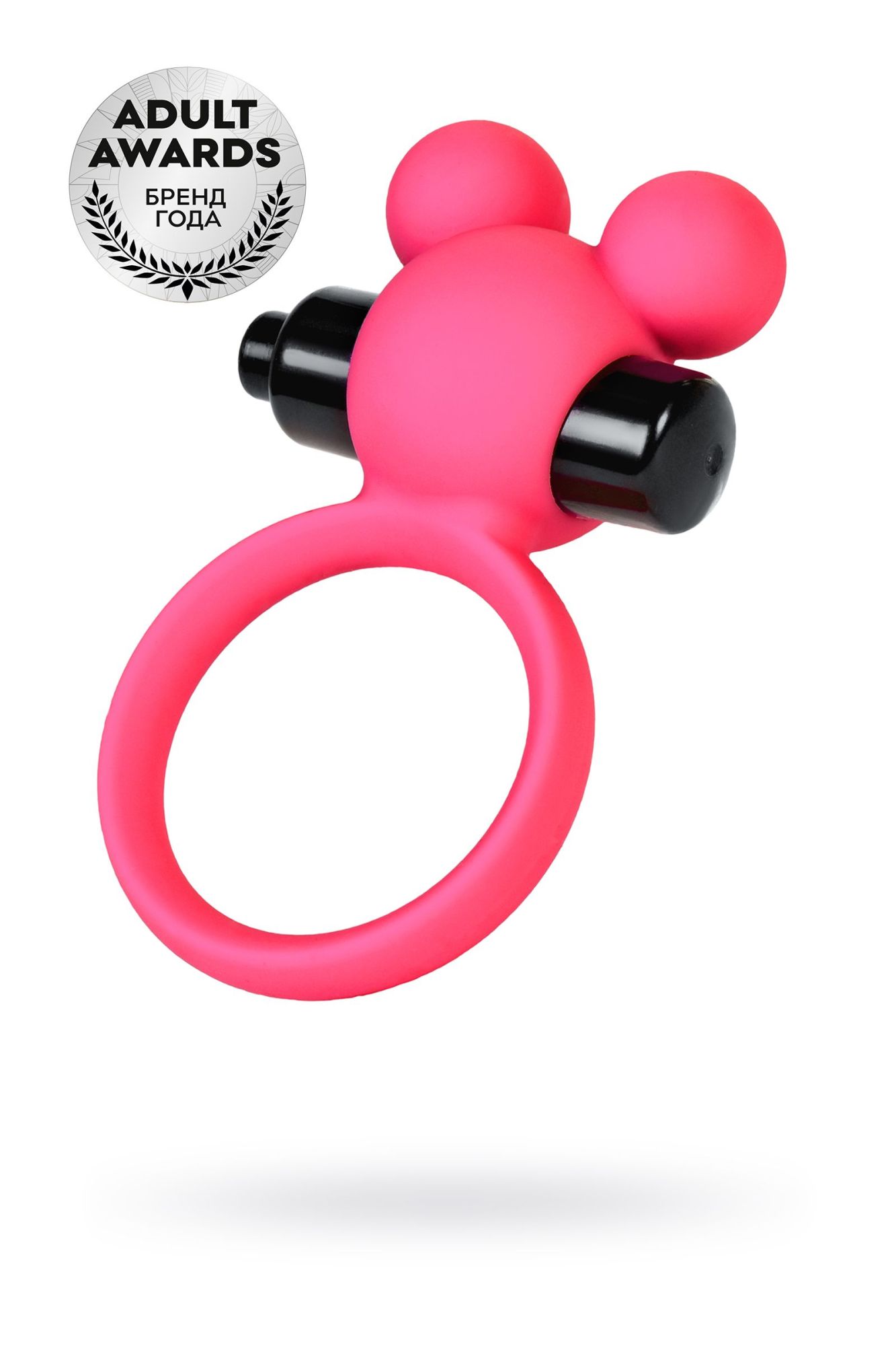 виброкольцо на пенис a-toys by toyfa pikle, силикон, розовое, 6,9 см, ø 3,1 см в Симферополе