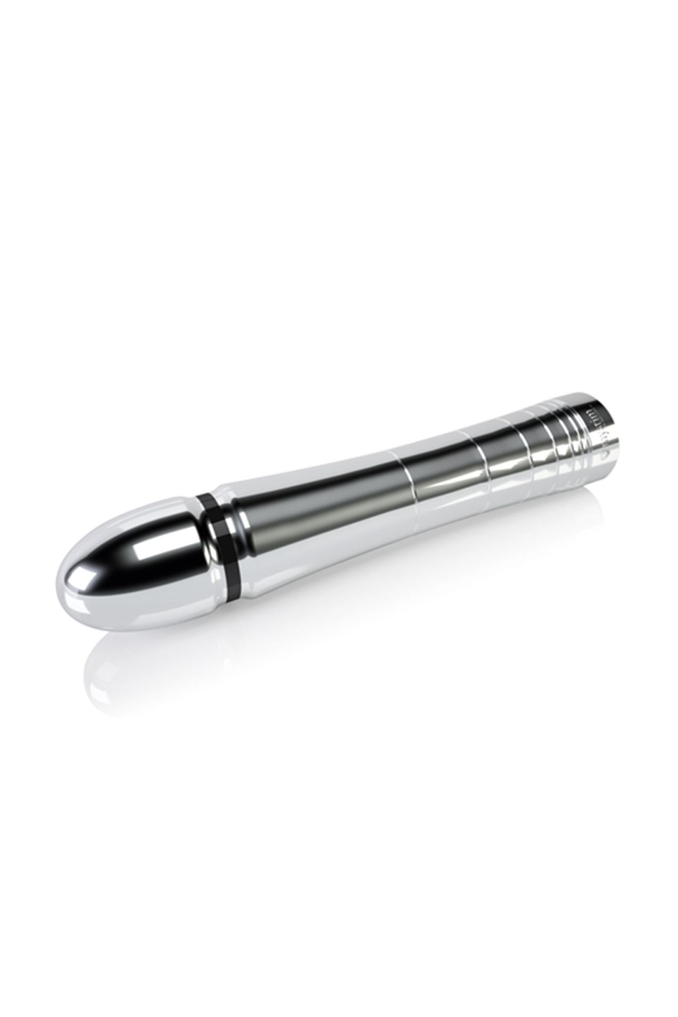 фаллоимитатор mystim glossy glen, электростимуляция, хирургическая сталь, серебряный, 14 см в Симферополе