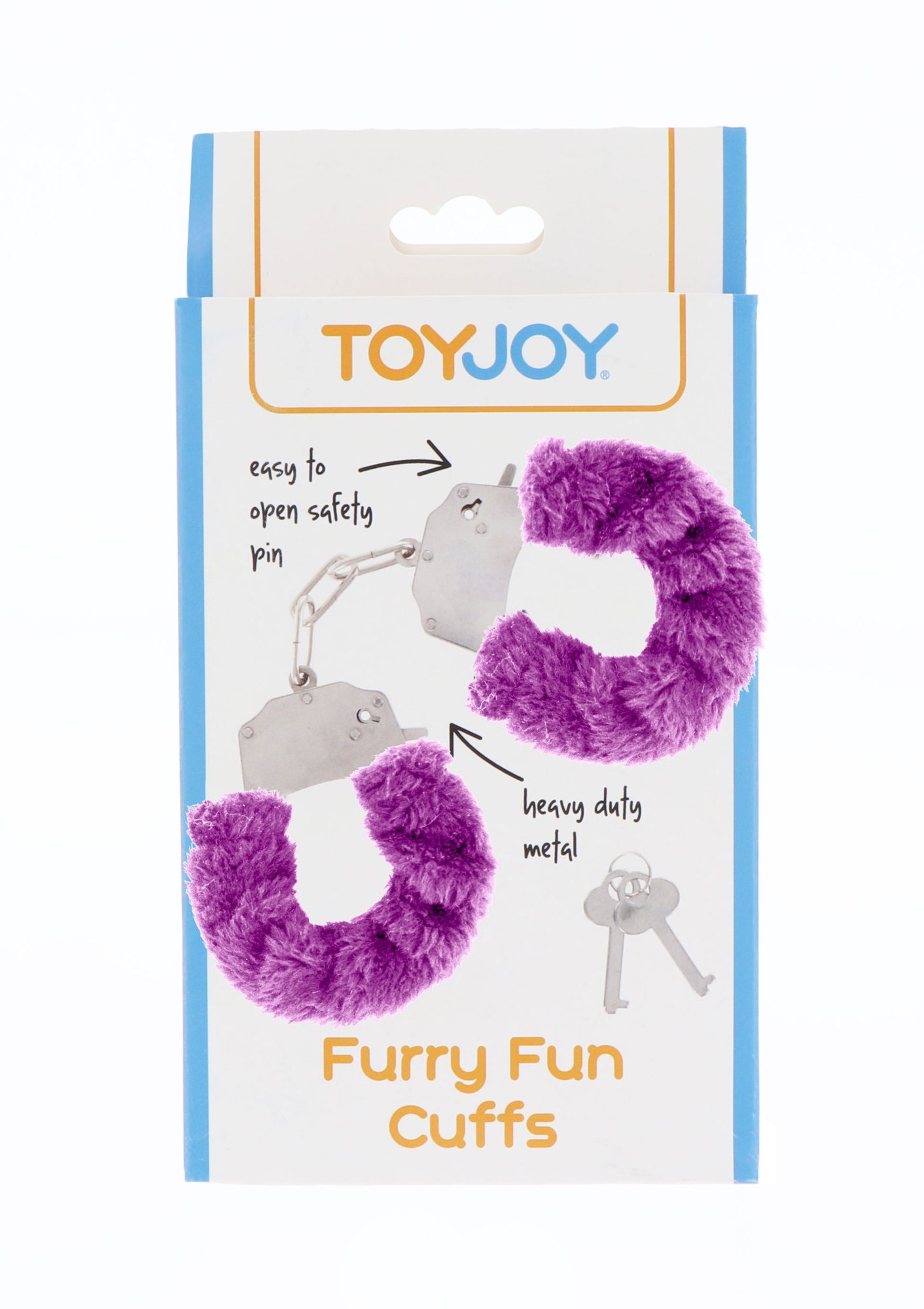 наручники furry fun cuffs с фиолетовым мехом в Симферополе
