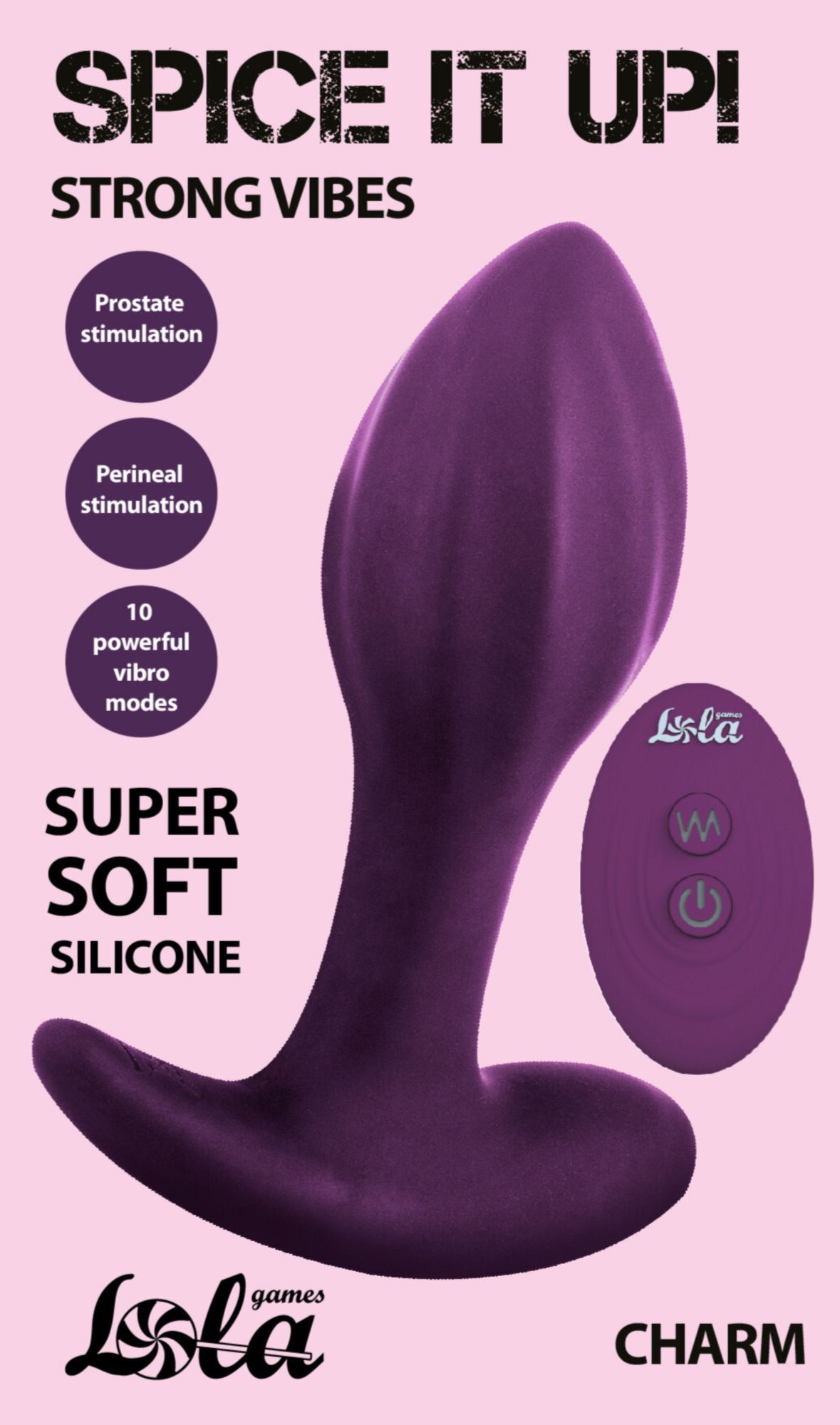 перезаряжаемая анальная пробка spice it up charm 8021-02lola в Симферополе