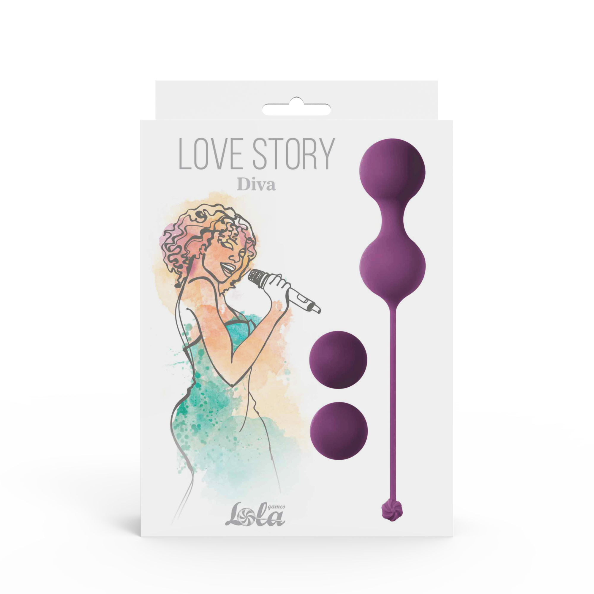 набор вагинальных шариков love story diva lavender sunset 3012-03lola в Симферополе