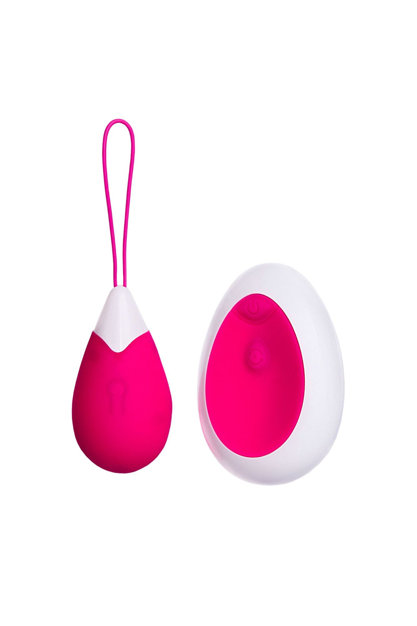 виброяйцо toyfa a-toys eggo с пультом ду, силикон, розовый, 6 см в Симферополе