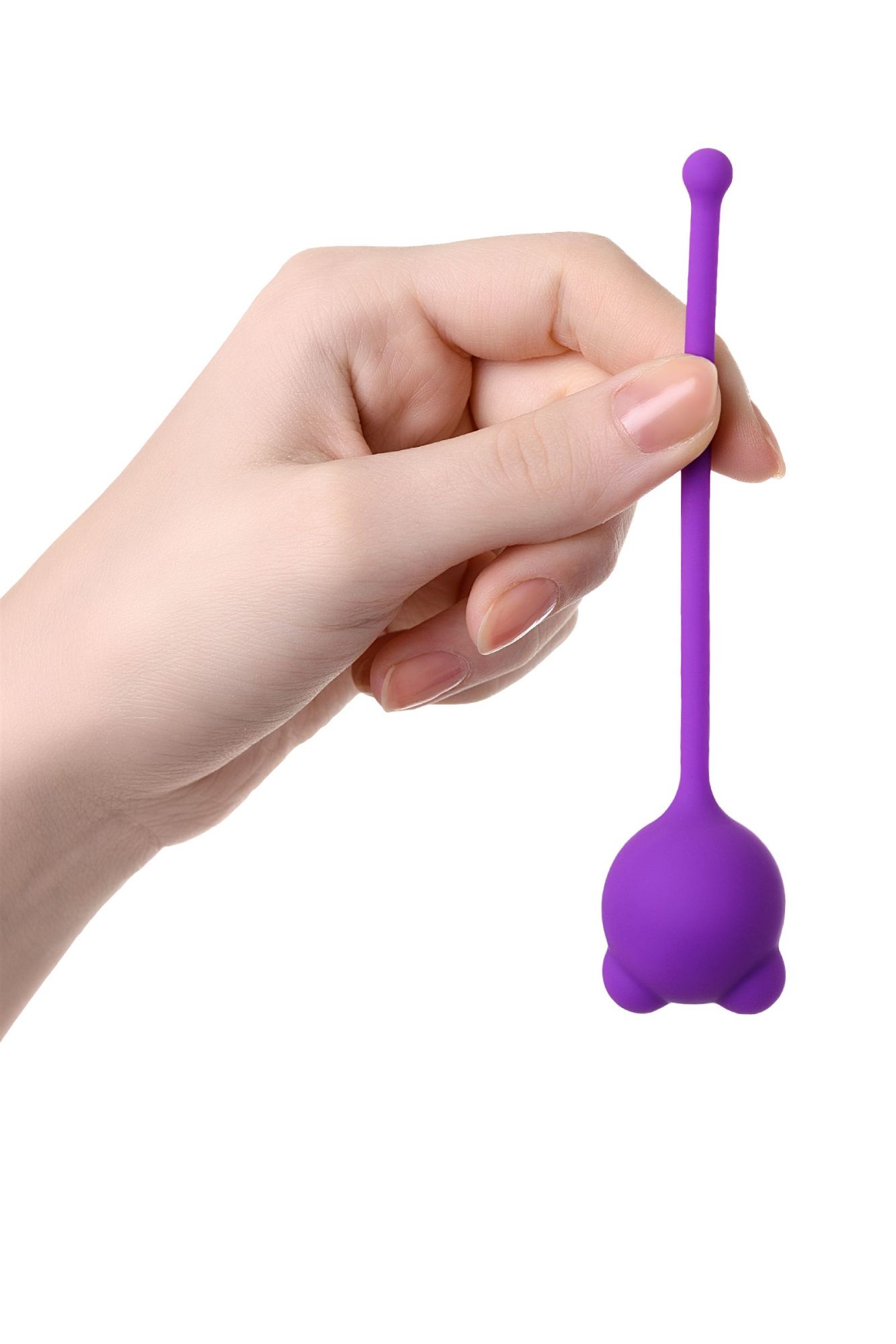 вагинальный шарик a-toys by toyfa tigo, силикон, фиолетовый, 12,4 см, ø 2,7 см в Симферополе