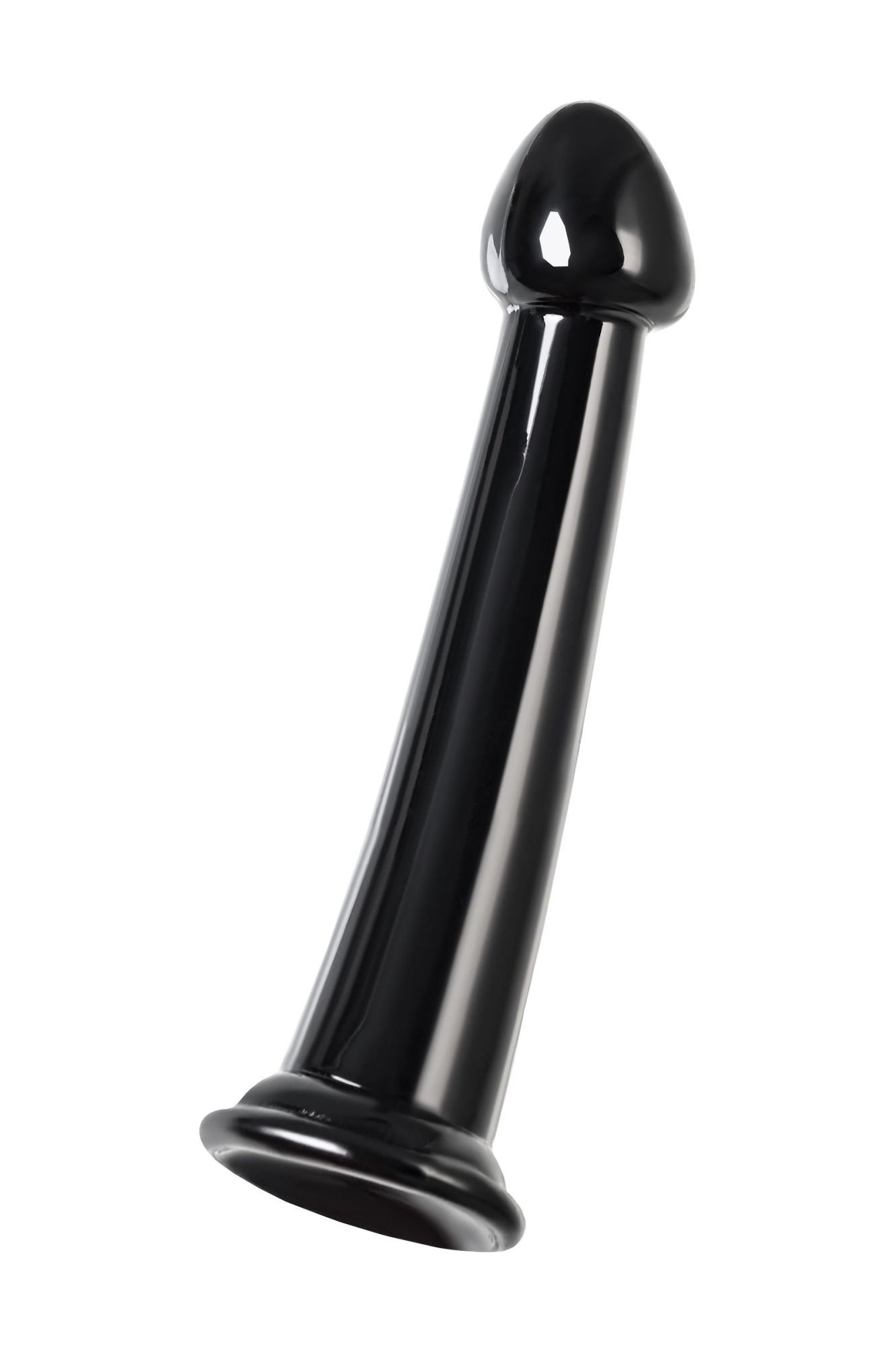 нереалистичный фаллоимитатор jelly dildo m toyfa basic, tpe, чёрный, 18 см в Симферополе