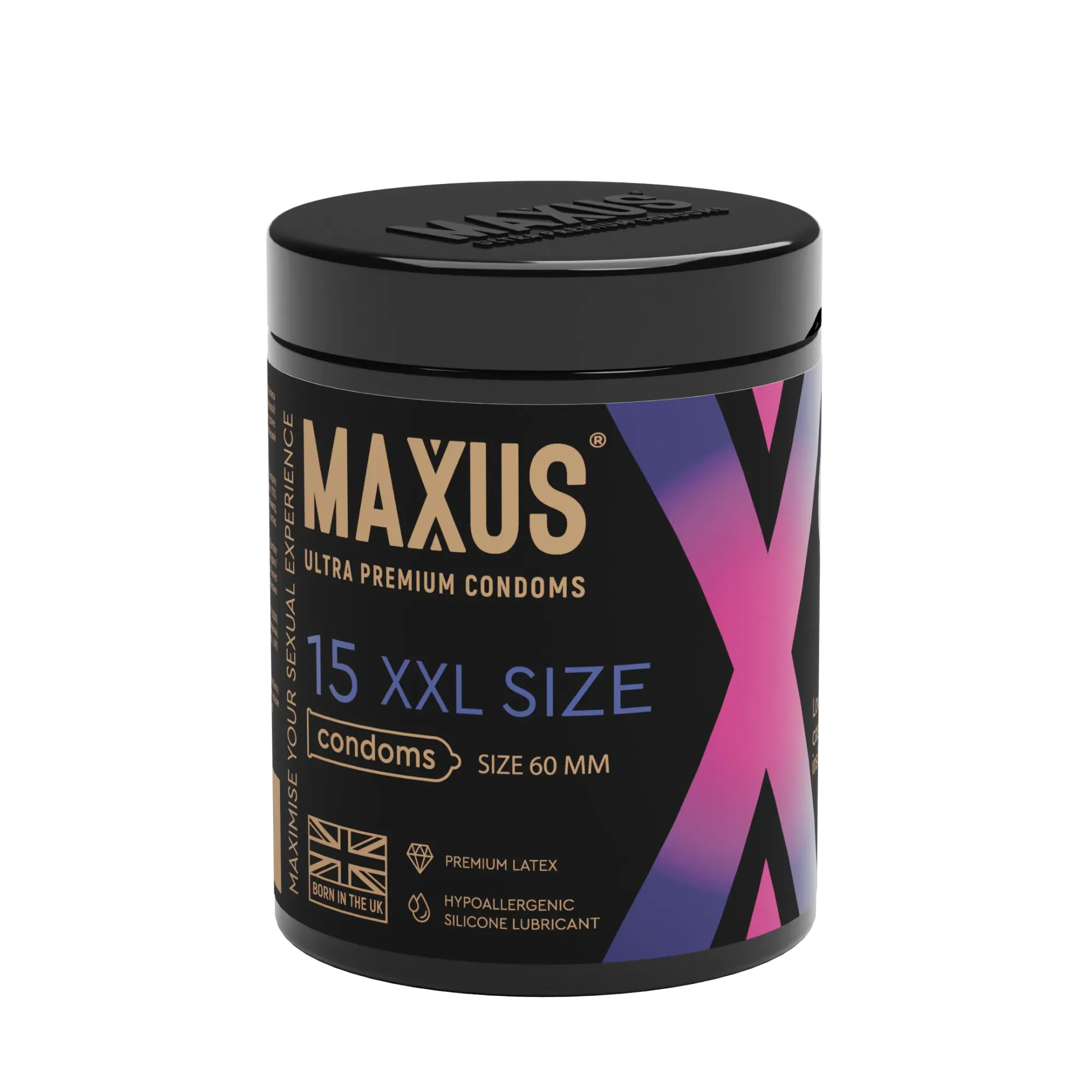 Презервативы MAXUS XXL 15шт. гладкие, увеличенные в Симферополе
