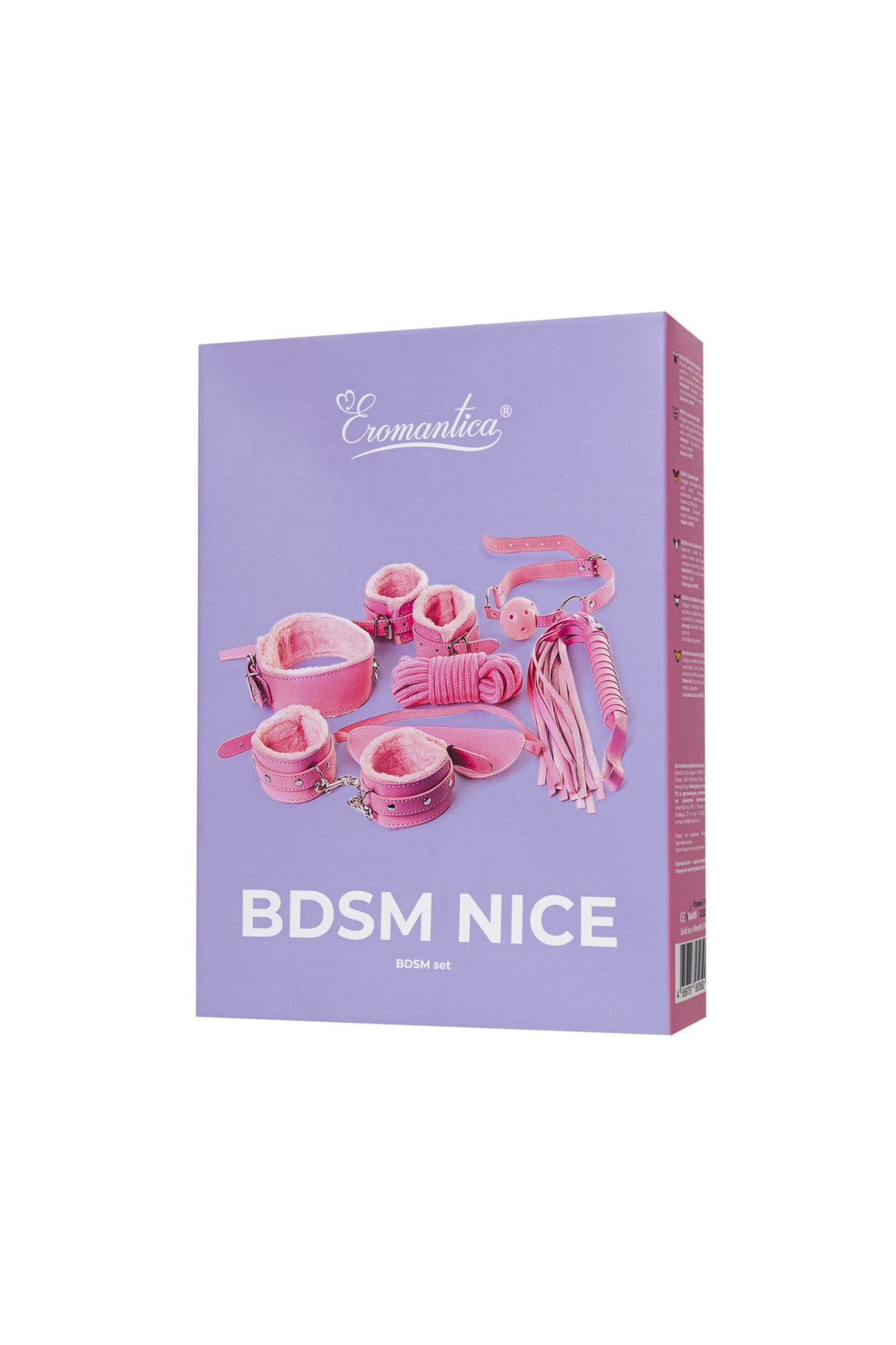 набор для ролевых игр eromantica bdsm nice, розовый в Симферополе