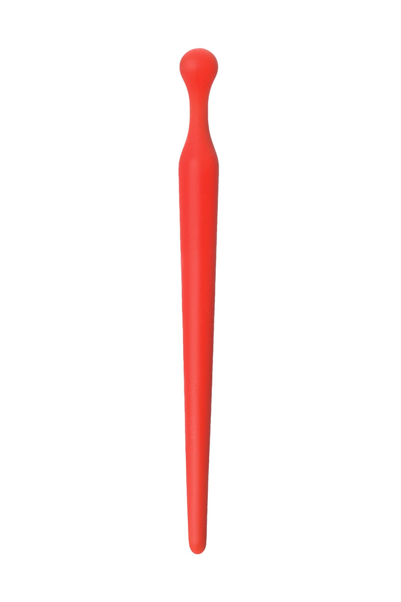 уретральный плаг black&red by toyfa, силикон, красный, 10 см в Симферополе