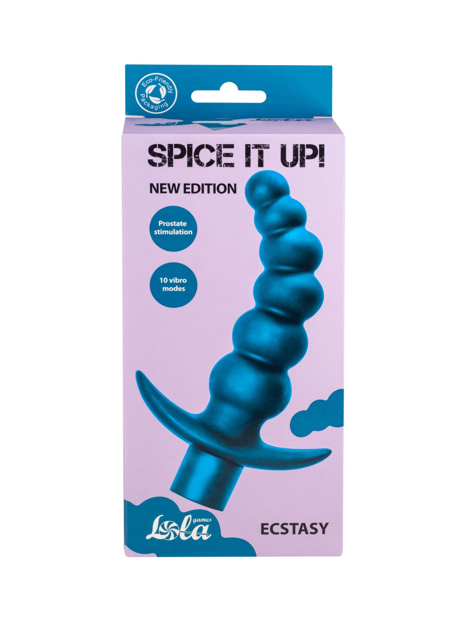 анальная пробка с вибрацией spice it up ecstasy aquamarine 8009-03lola в Симферополе