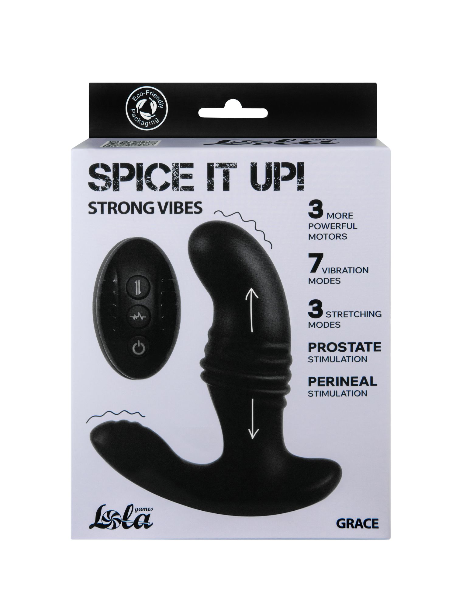 перезаряжаемый стимулятор простаты spice it up grace 8020-01lola в Симферополе