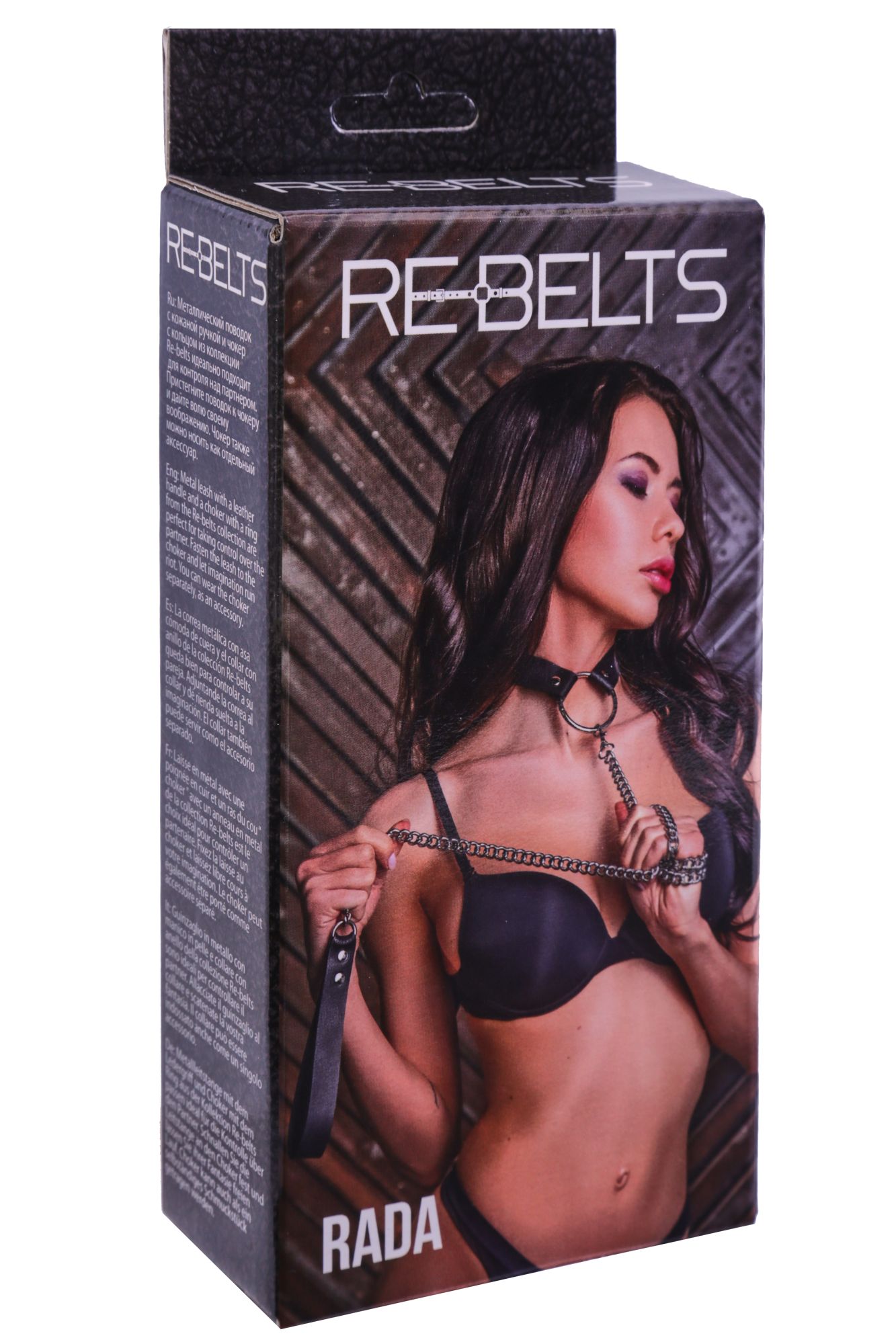 поводок и чокер с кольцом rada black 7747-01rebelts в Симферополе