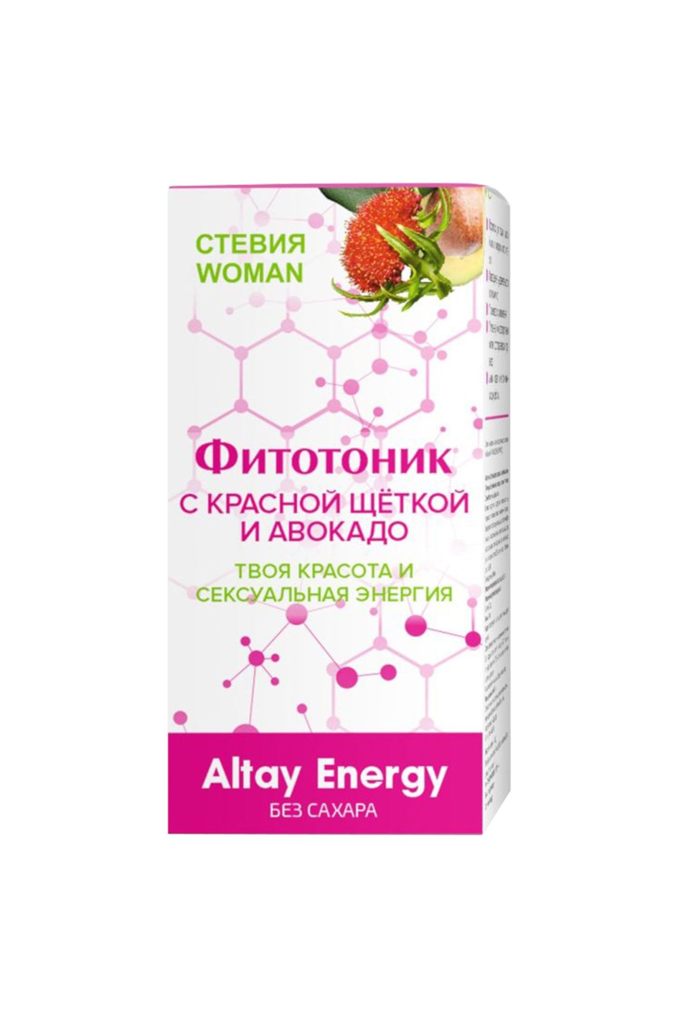 растительный сироп «фитотоник» стевия woman твоя красота и сексуальная энергия, 250 мл в Симферополе