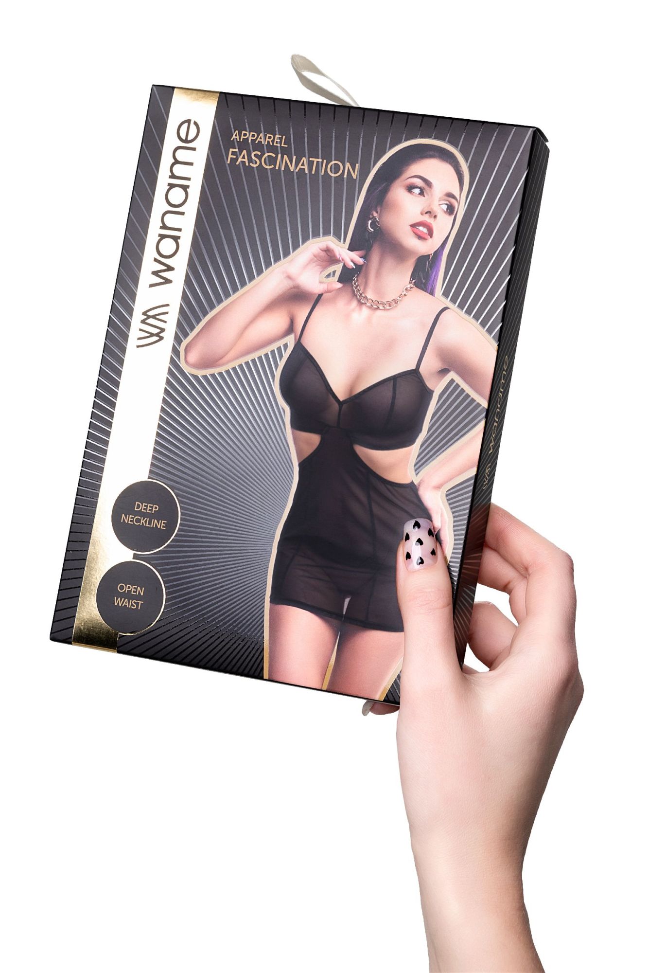 Эротическое комбинация waname fascination черная (54-56) в Симферополе