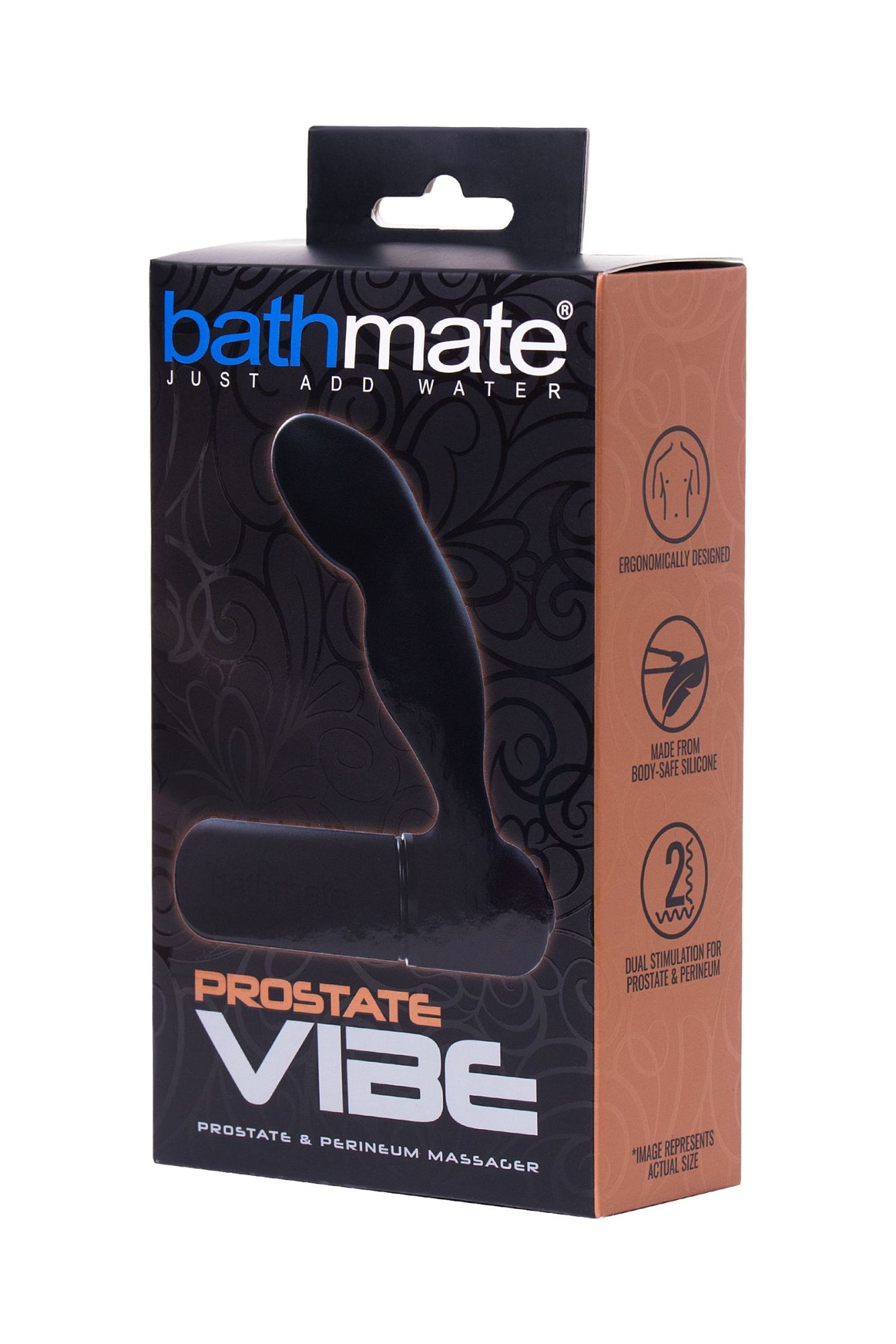 стимулятор простаты bathmate  vibe, abs пластик, черный, 10,5 см в Симферополе
