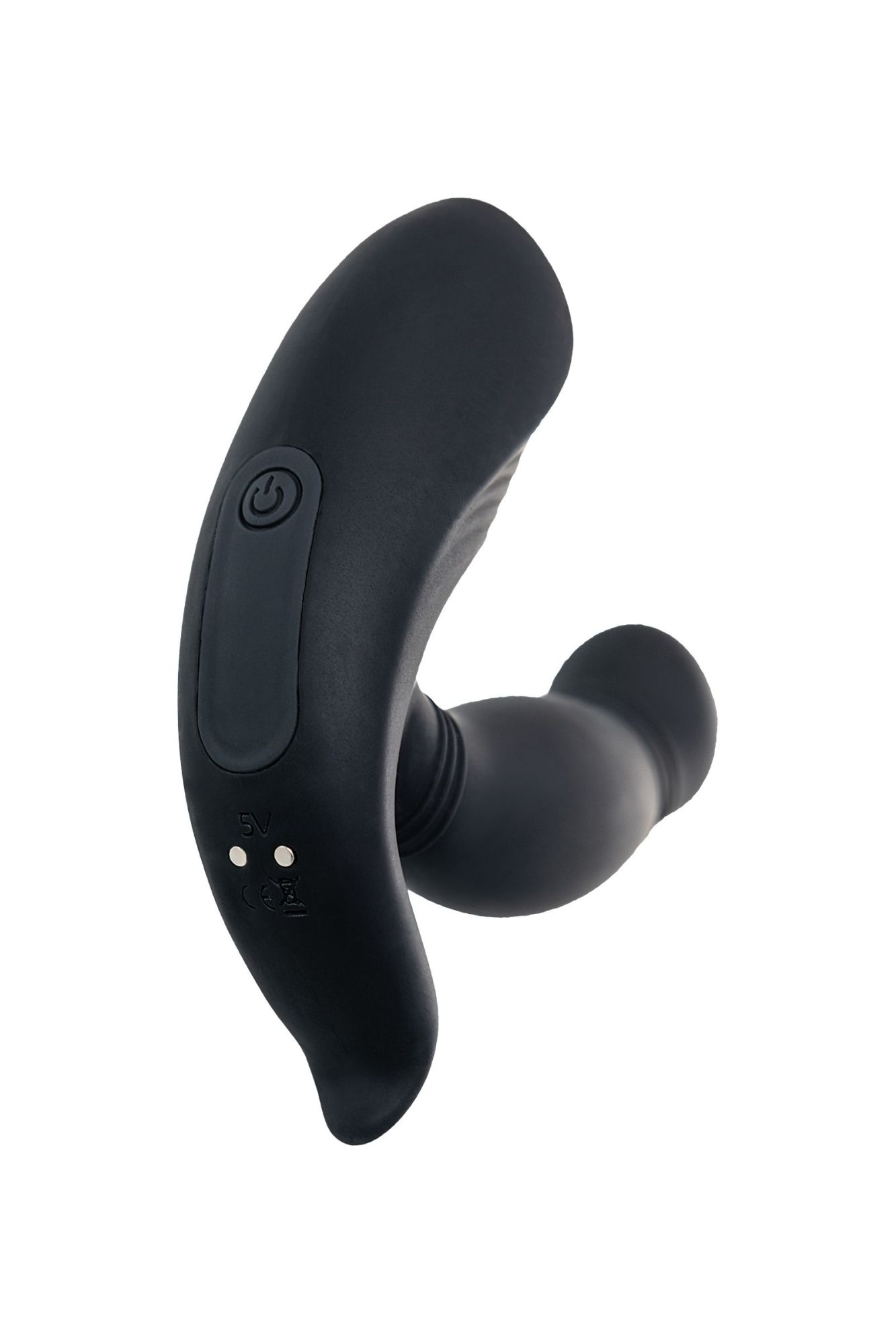 стимулятор простаты pppvibe 9 w motor, силикон, черный, 12 см в Симферополе