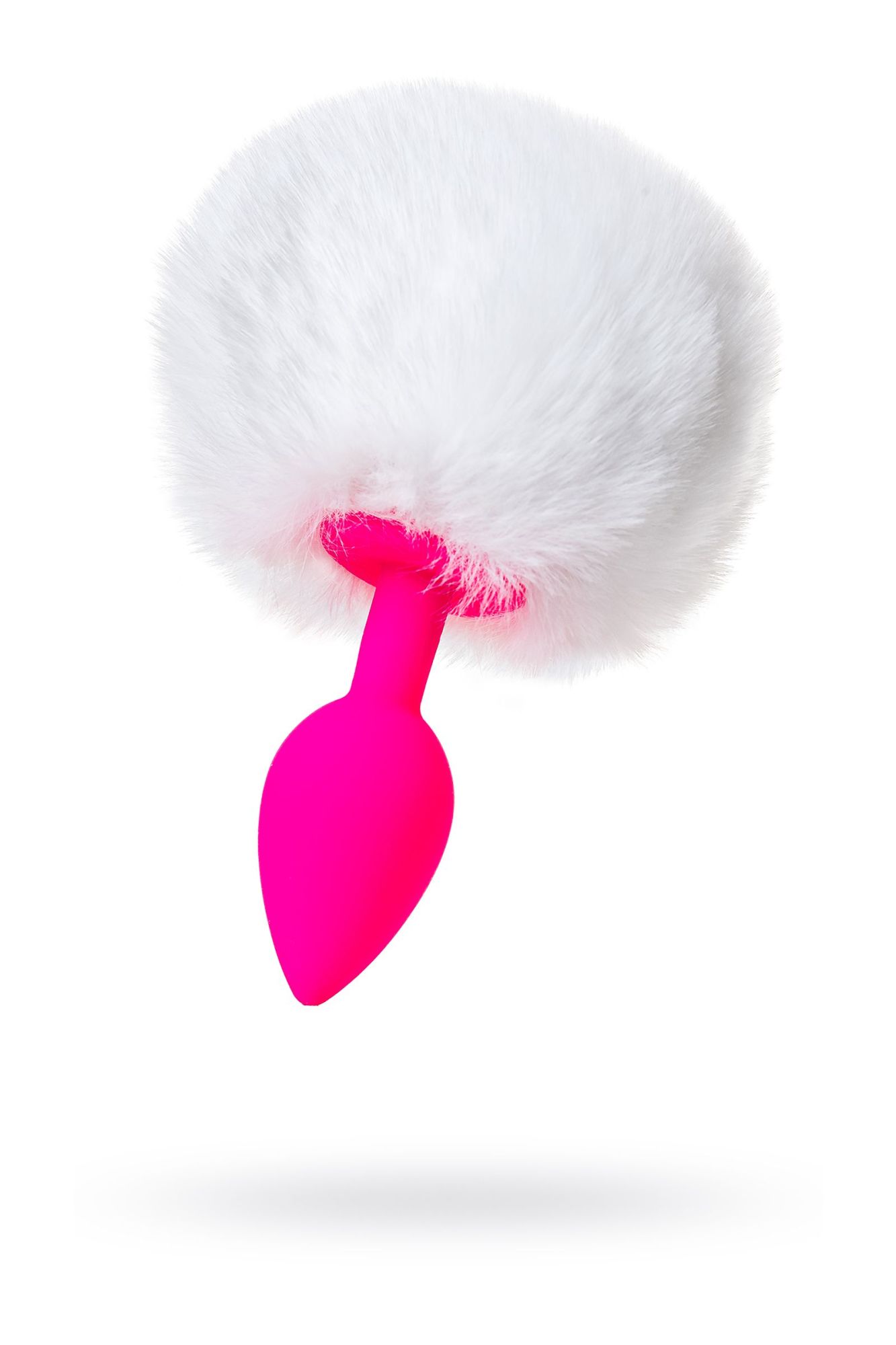 анальная втулка с хвостом todo by toyfa sweet bunny, силикон, розовая, 13 см, ø 2,8 см, 43 г в Симферополе