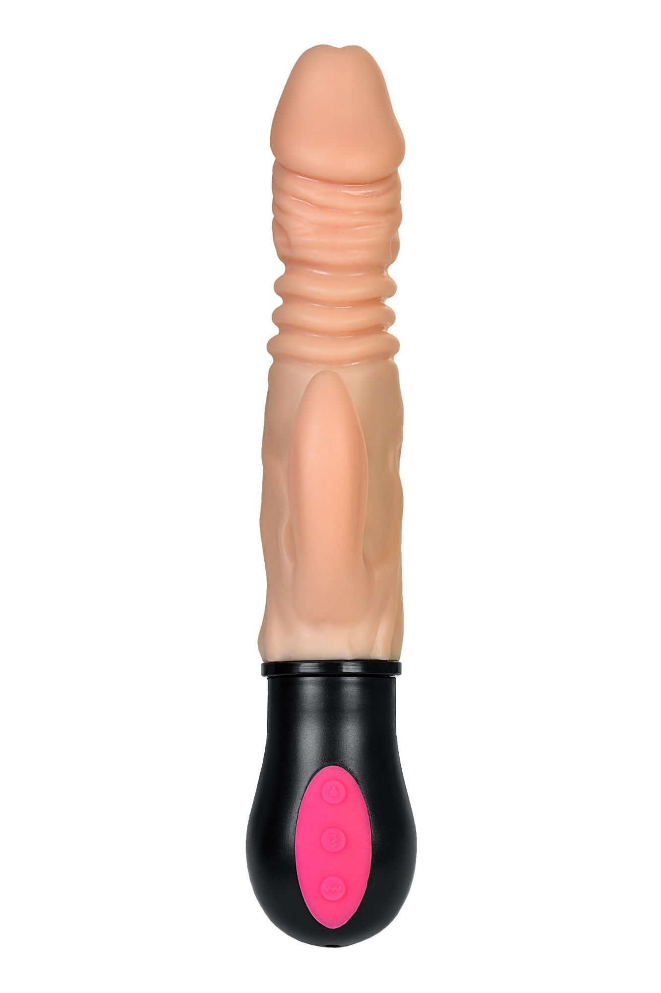реалистичный вибратор toyfa a-toys hot shot с функцией up-down, tpe, телесный, 24,2 см в Симферополе