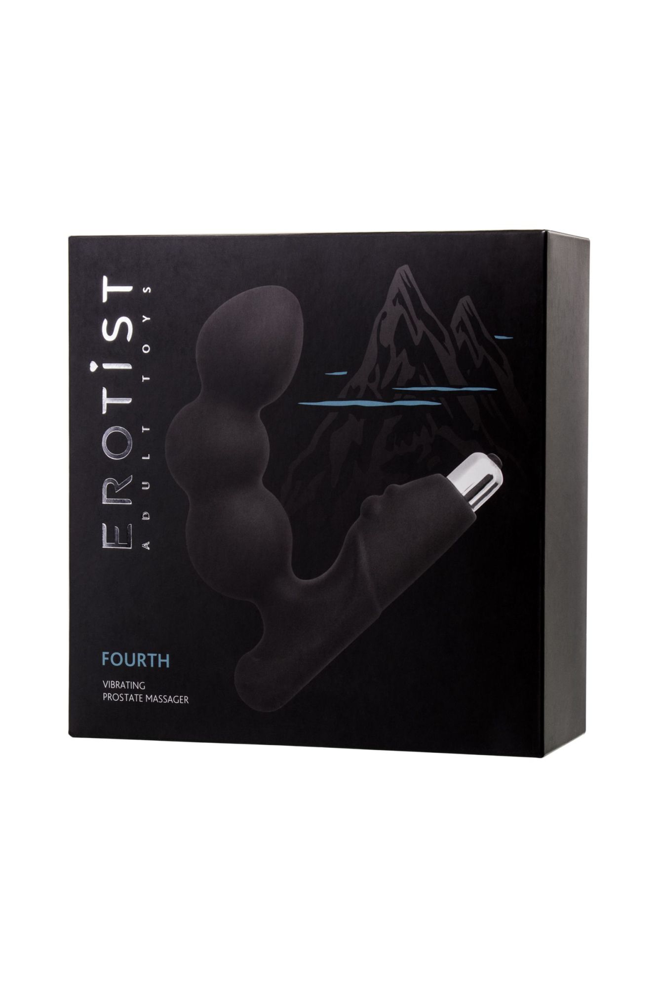 стимулятор простаты erotist fourth, силикон, черный, 12,4 см в Симферополе