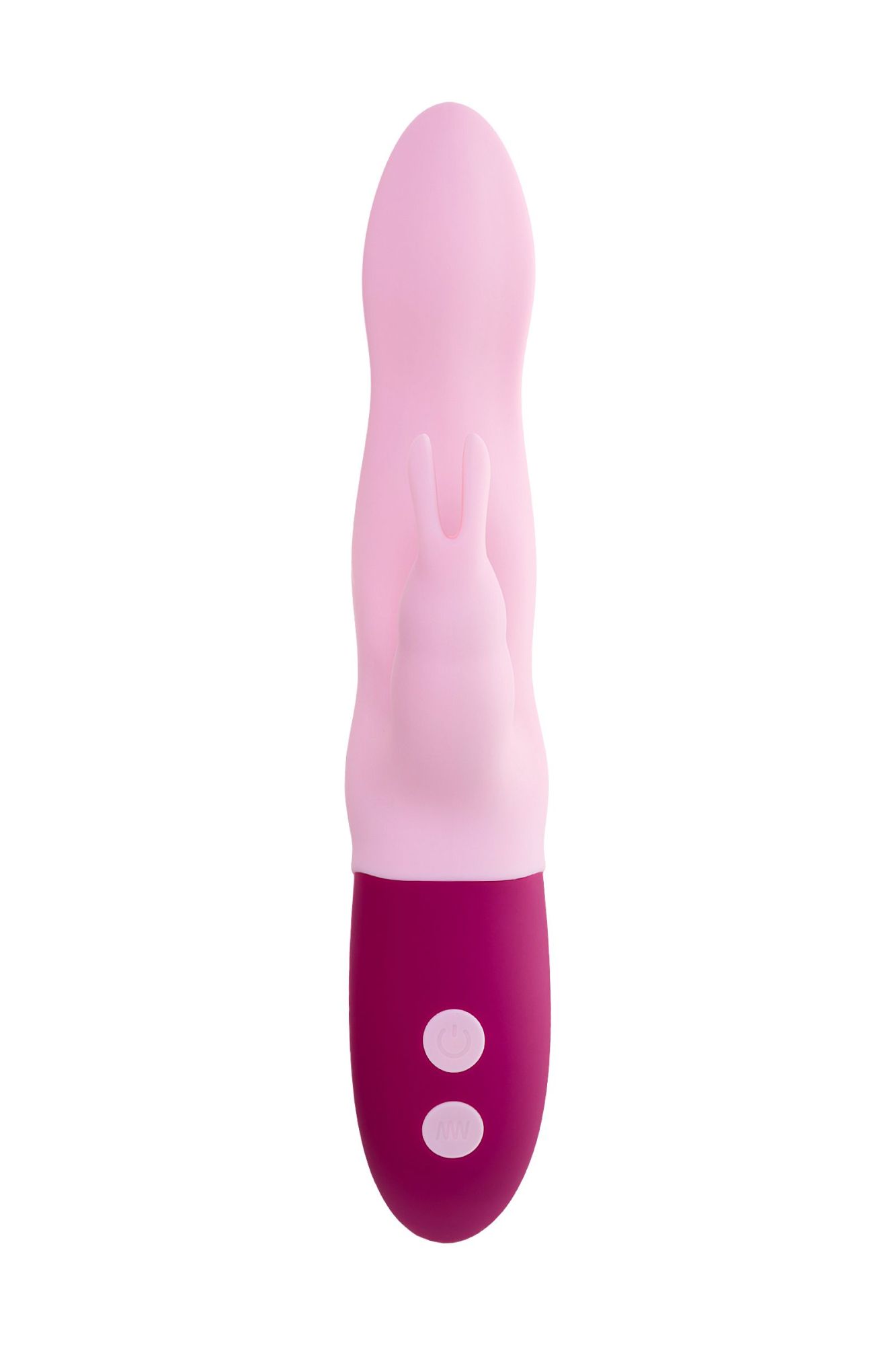 нереалистичный вибратор love to love hello rabbit, силикон, розовый, 24,5 см. в Симферополе