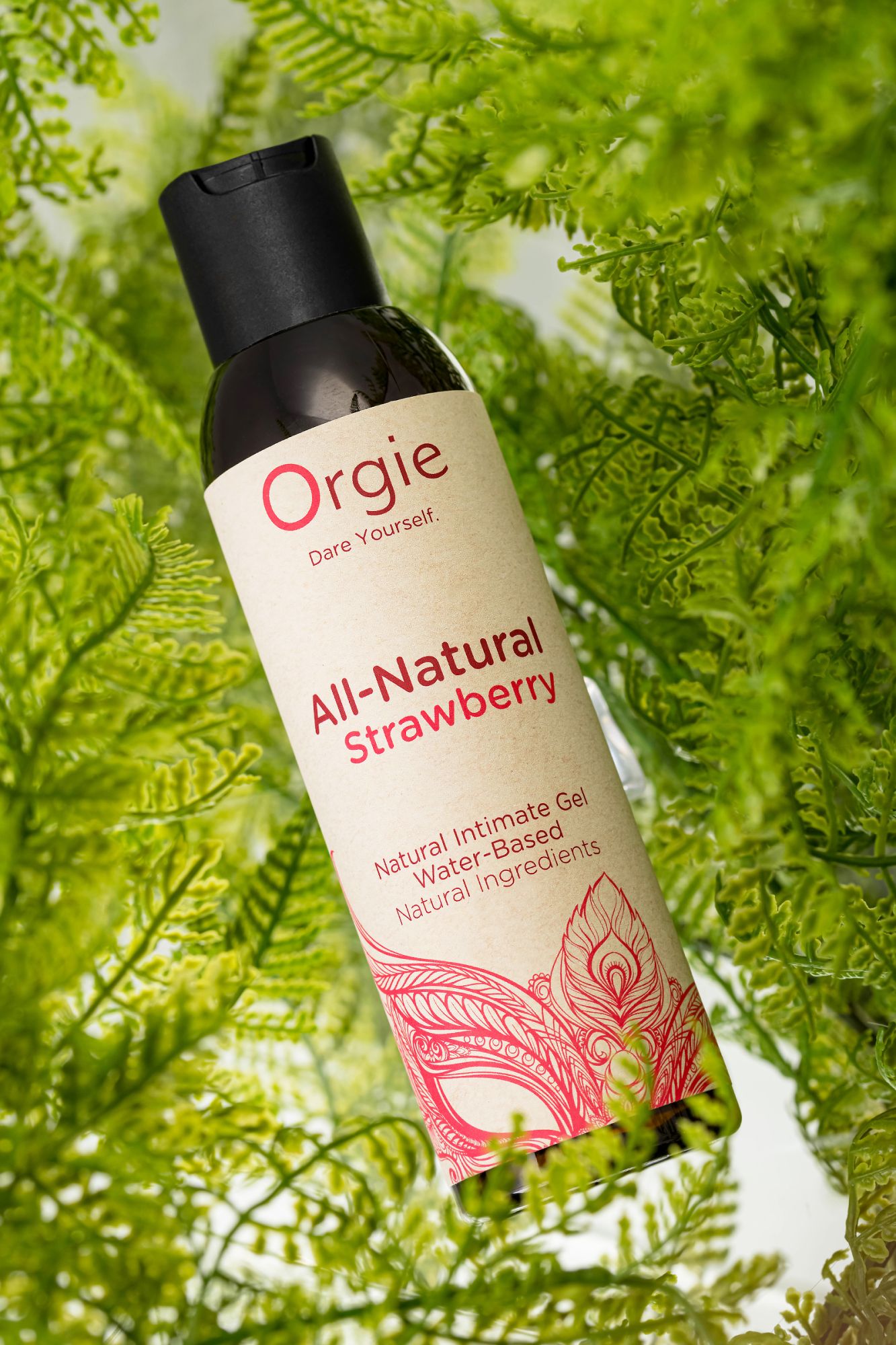 интимный гель orgie all - natural strawberry на водной основе, 150 мл в Симферополе