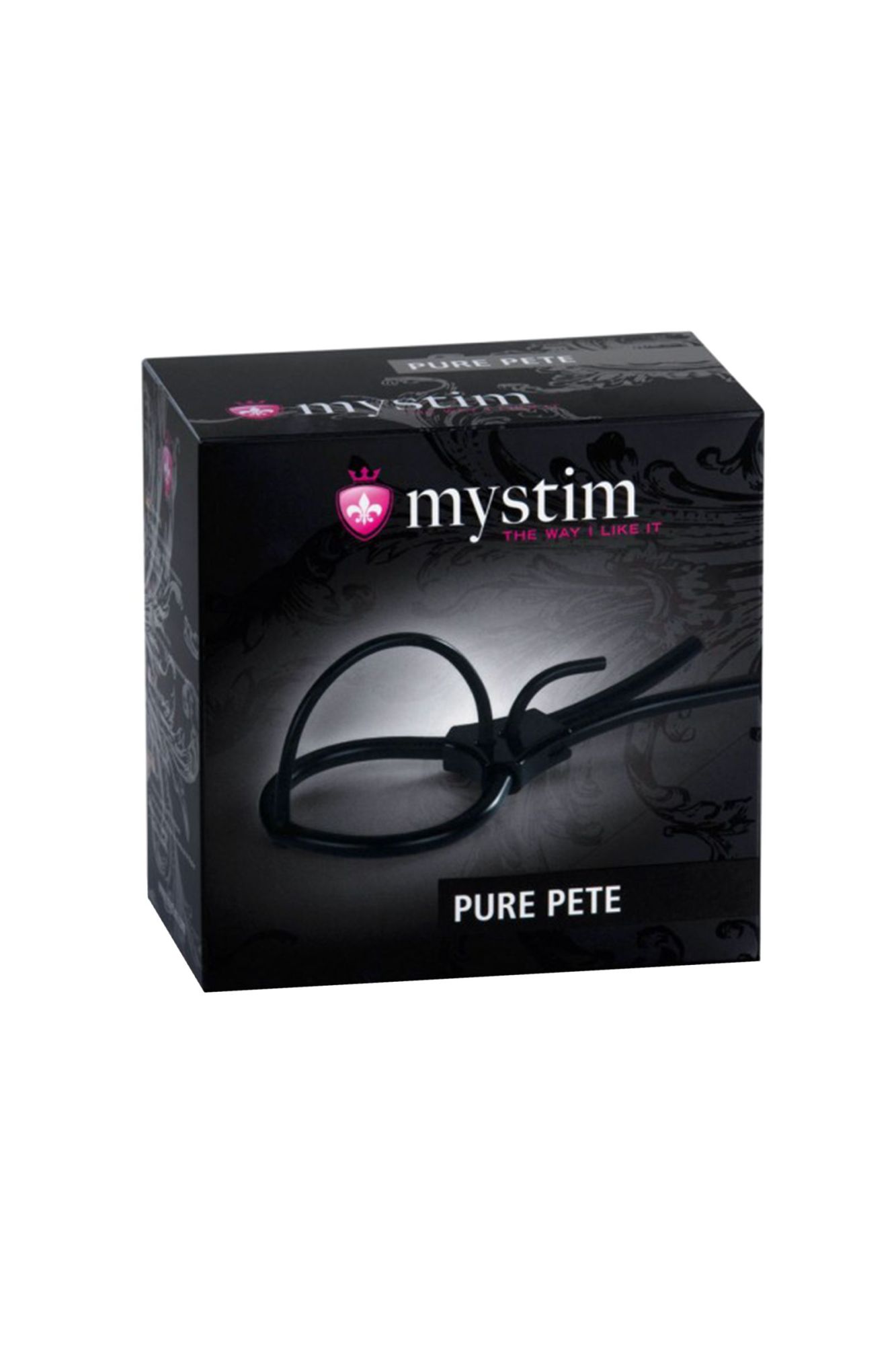 электросбруя mystim pure pete, силикон, черный, 14 см в Симферополе