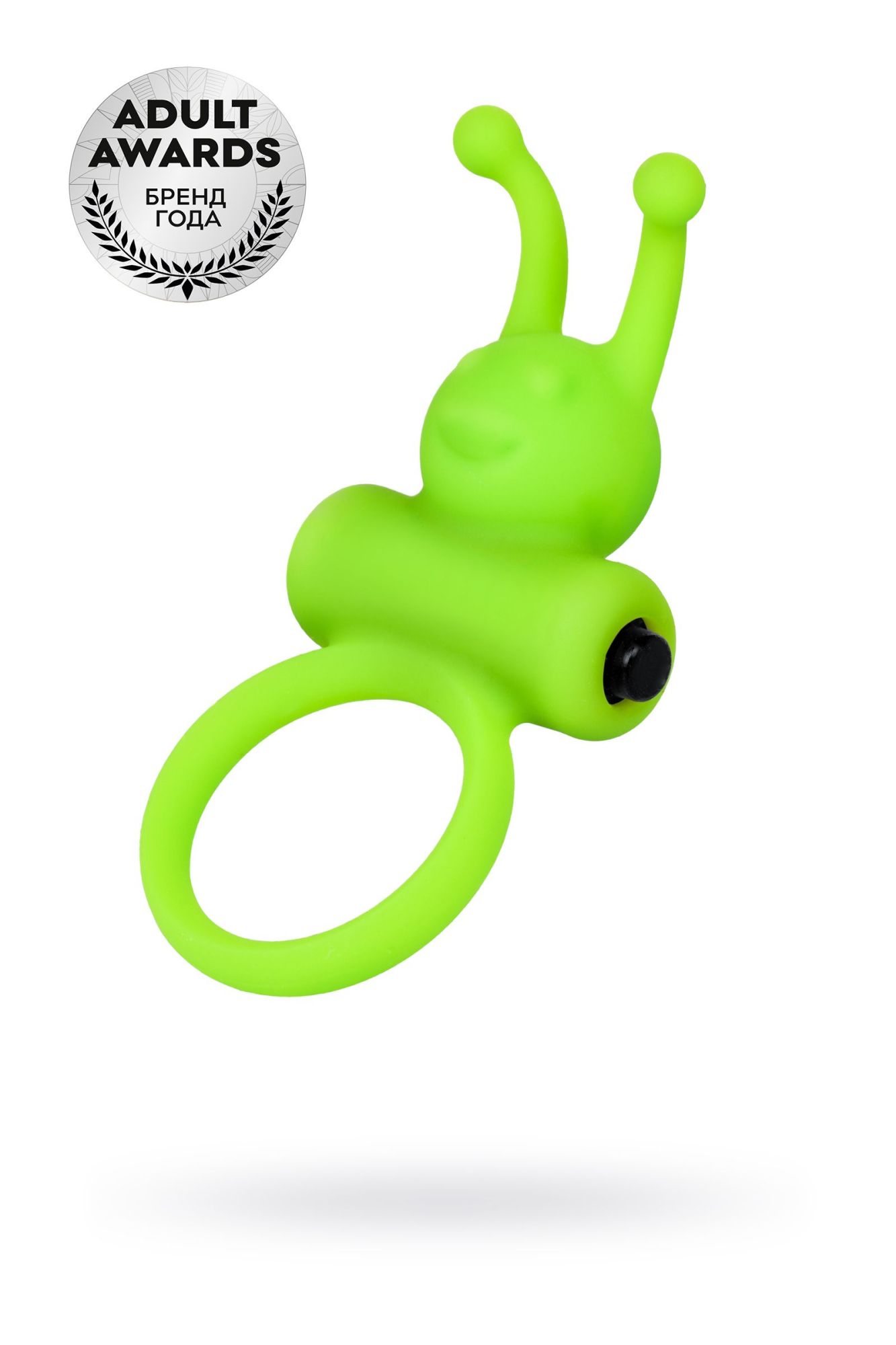 эрекционное кольцо на пенис a-toys by toyfa flik, силикон, зеленый, 9,1 см, ø 3,1 см в Симферополе