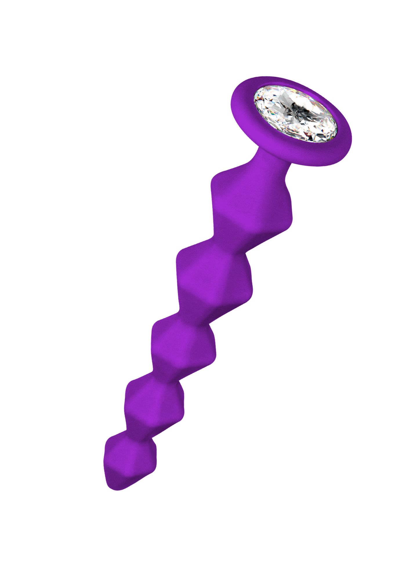 анальная цепочка с кристаллом emotions buddy purple 1400-03lola в Симферополе